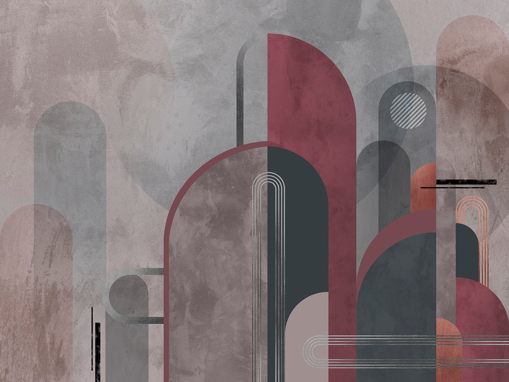 Дизайнерские обои Wall Street Deco