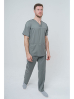 Брюки медицинские мужские спецодежда TZ610-OLV