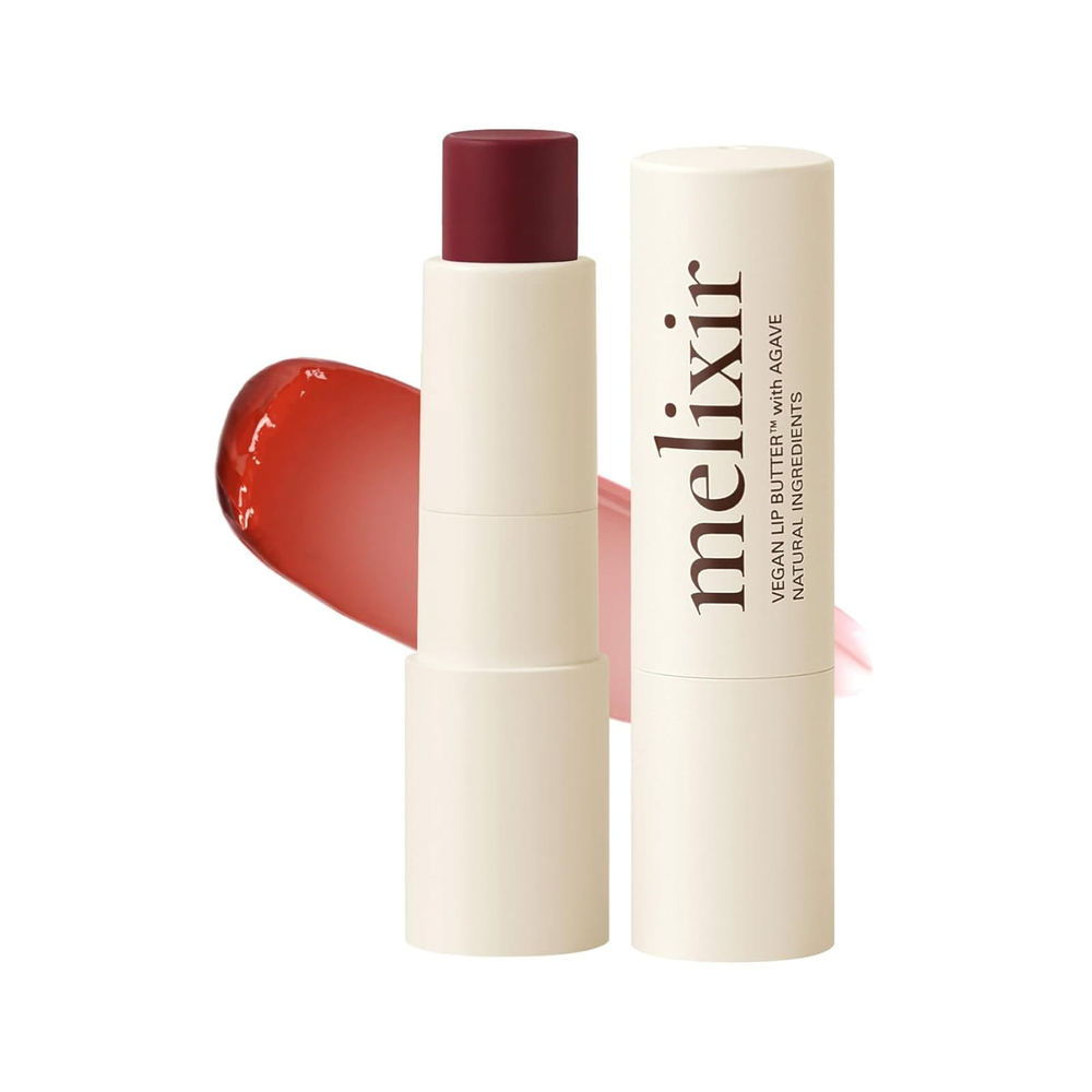 Melixir, Vegan Lip Butter™ с агавой, оттенок 06 красный, 3,9 г (0,13 унции)