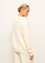 Джемпер с застёжкой TATUM, молочный