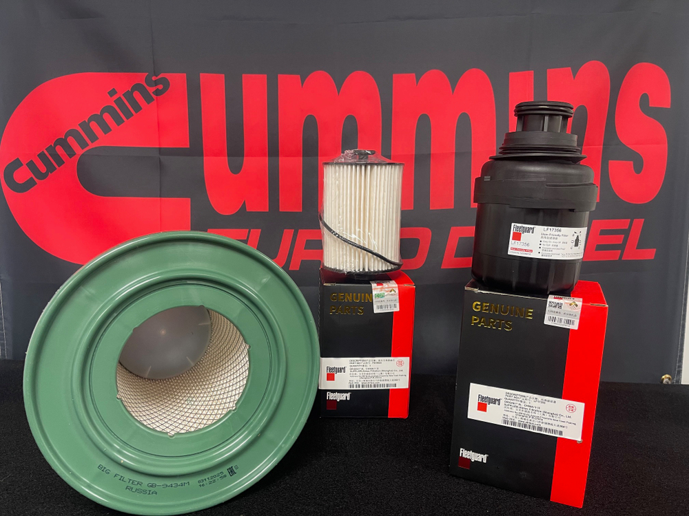 Комплект фильтров Газель Cummins ISF 2.8 с низким воздушным фильтром