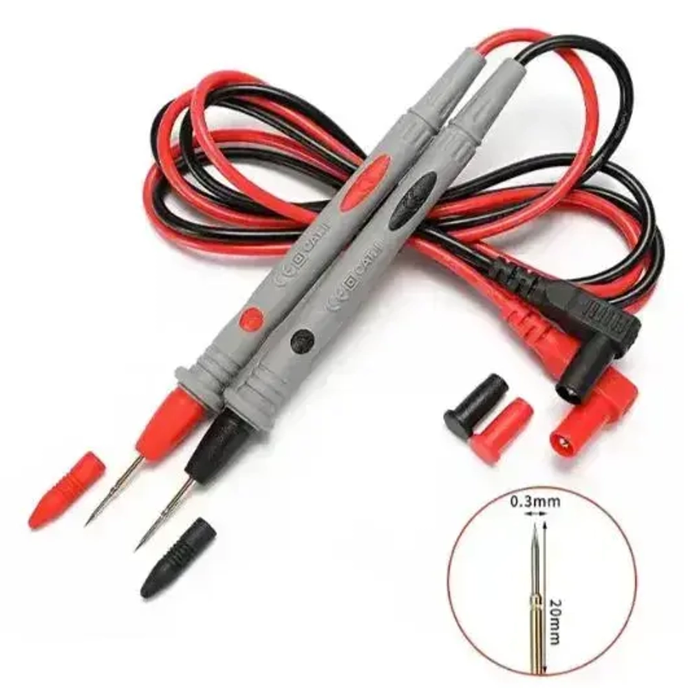 Щупы для цифрового мультиметра 1000V 20A (силиконовый)