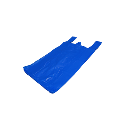 Пакет майка 38х70 (А6) синий 100/1000