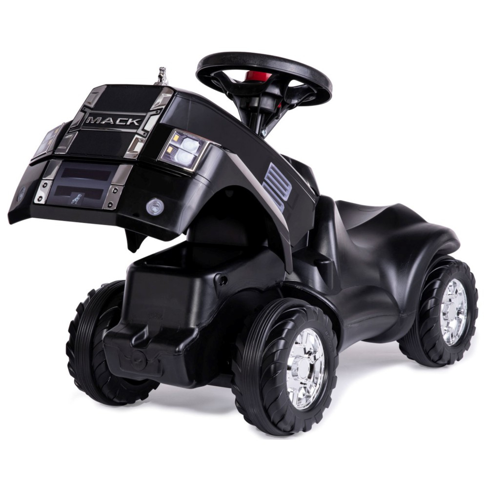 Детская машинка-каталка Rolly Toys Minitrac 161003X трактор MACK чёрный от 2 лет — фото 3