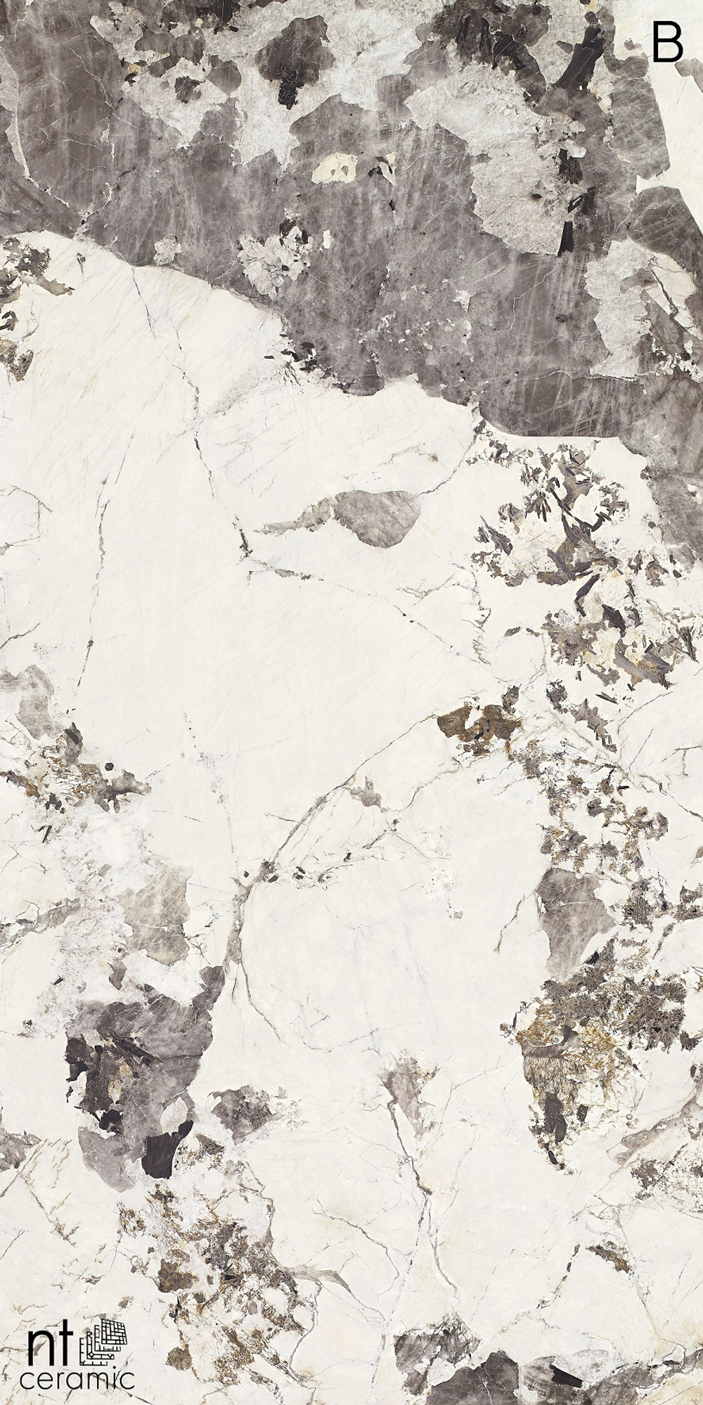 NT CERAMIC. Керамогранит Atlas Home Atlas Grey 270*120 Лаппатированный
