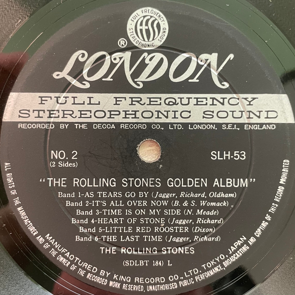 The Rolling Stones – The Rolling Stones Golden Album (Япония 1967г.)