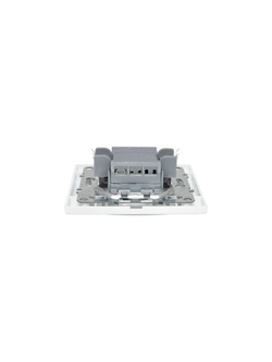 Выключатель 1-кл. СП Минск 10А IP20 бел. Basic EKF ERV10-021-10