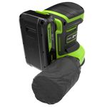 Эксцентриковая шлифмашина акк. Greenworks OS325, 24V, 125 мм, 5000-8000-11000 об/мин, амплитуда 2.4 мм,1х2Ач,ЗУ,кор (3100907CUA)