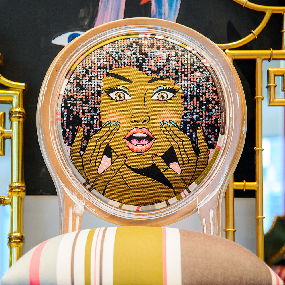 Стул Объект мечты Рианна пинк