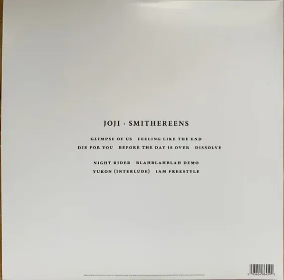 Joji - Smithereens - Clear LP