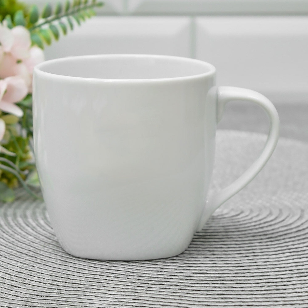 Кружка 400мл форма Квадро Без деколи