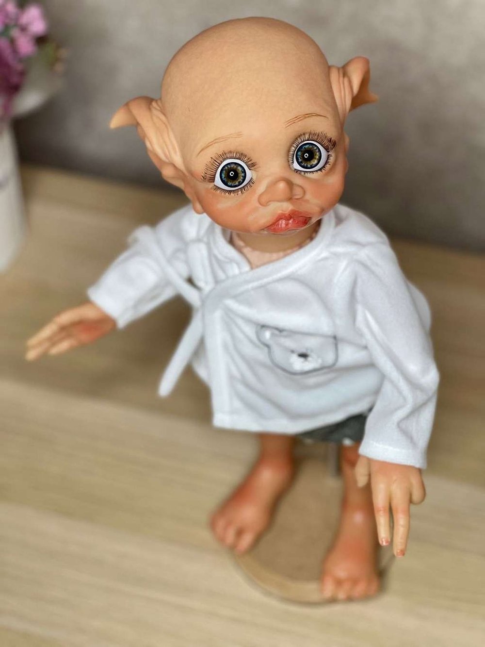 Кукла Реборн мягконабивная 40см в пакете (FA-636)