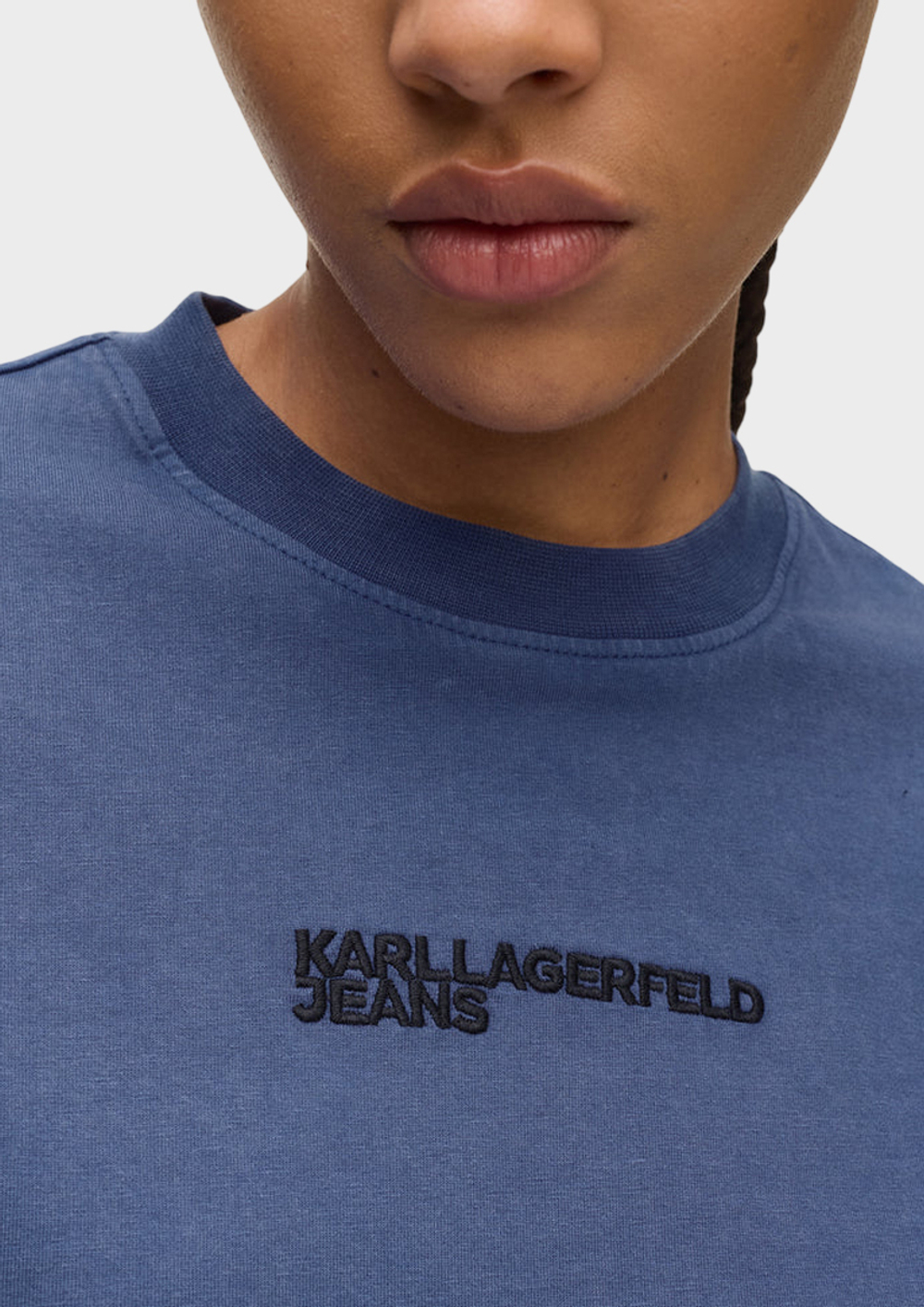Футболка KARL LAGERFELD JEANS Reg Washed Logo Tee