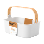 Органайзер bellwood, 28х13 см, белый/натуральное дерево