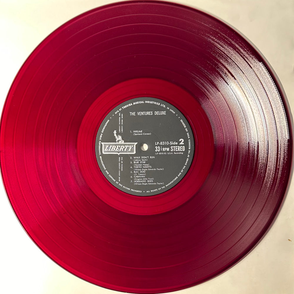 The Ventures ‎– Deluxe (Япония 1968г.) Red