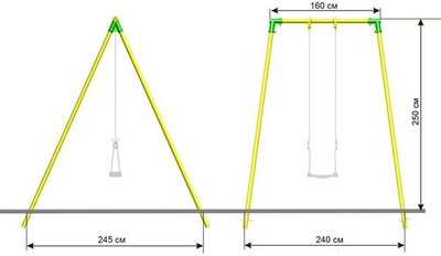 Качели с гнездом Outdoor Plus