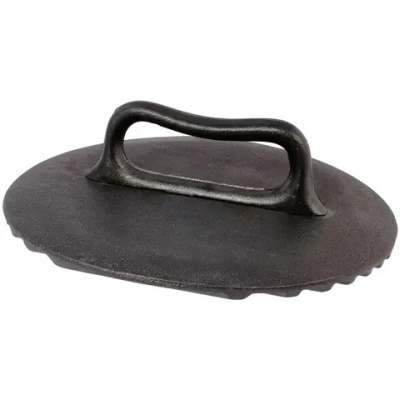 Пресс для гриля круглый 23 см, чугунный, промасленное покрытие