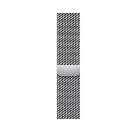 Apple Watch Series 7 (GPS + Cellular) Silver Stainless Steel Case with Silver Milanese Loop 41mm