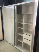 Шкаф-купе Крафт 6 Ясень белый