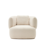 Martina Кресло из необработанной ткани букле