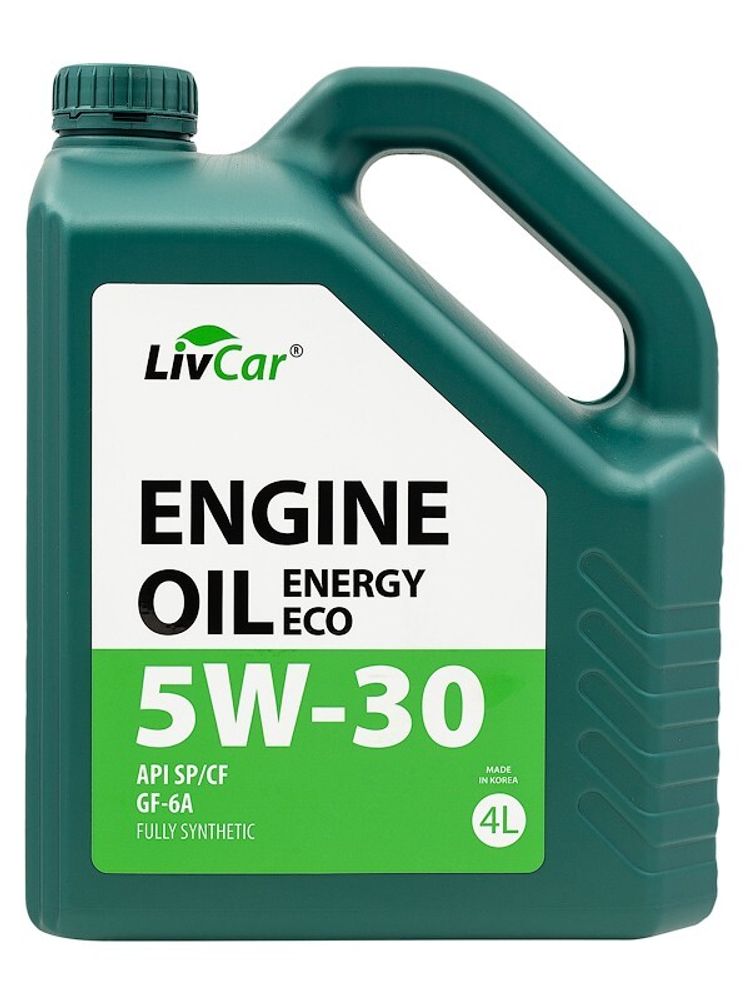 Масло моторное синтетическое LIVCAR 5W30 ENGINE OIL ENERGY ECO  4л