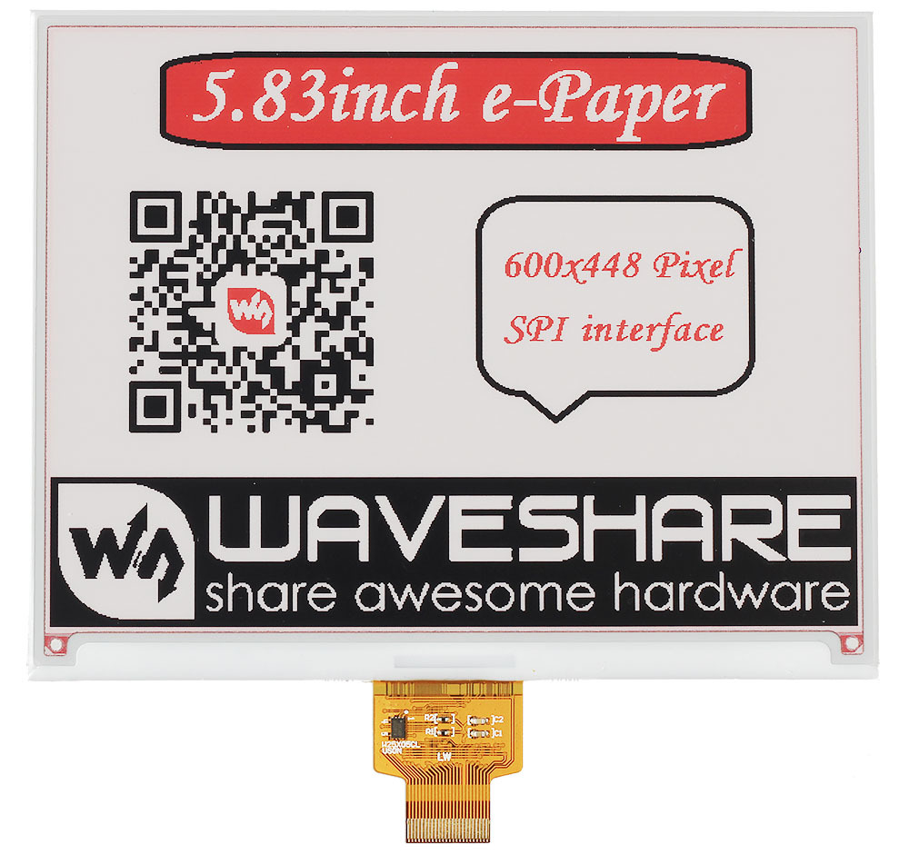 5.83inch e-Paper (B)
