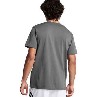 Баскетбольная футболка Under Armour Curry Logo Heavyweight T-Shirt Grey