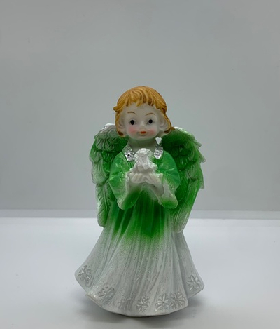 Ангел с птицей