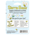 Sierra Bees, Органические бальзамы для губ, без вкуса, 4 шт. в упаковке, 0,15 унции (4,25 г) каждый