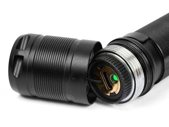 Фонарь подствольный Ручной фонарь Skywoods WILD 2500 люмен, USB-Type C, холодный свет, IP67