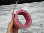 Ременная заготовка Миссури МС41 цв. Розовый, толщ. 3,3-3,5 мм