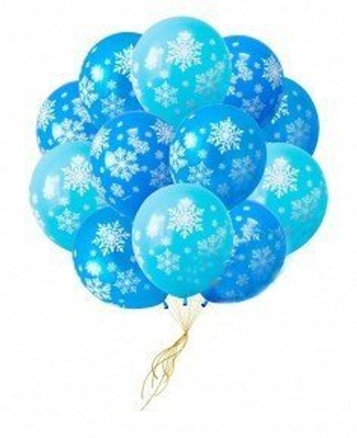 Облако шаров «Снежинки»