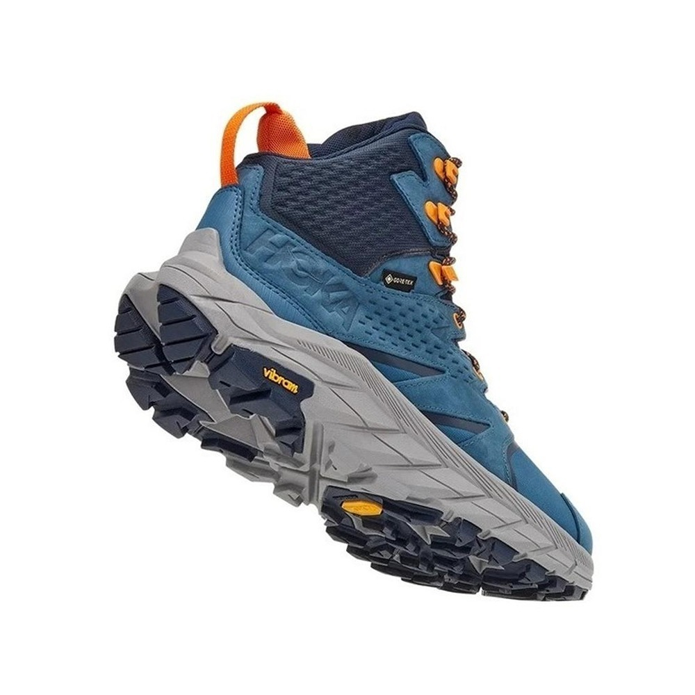 Ботинки мужские HOKA M ANACAPA MID GTX Real Teal / Outer Space