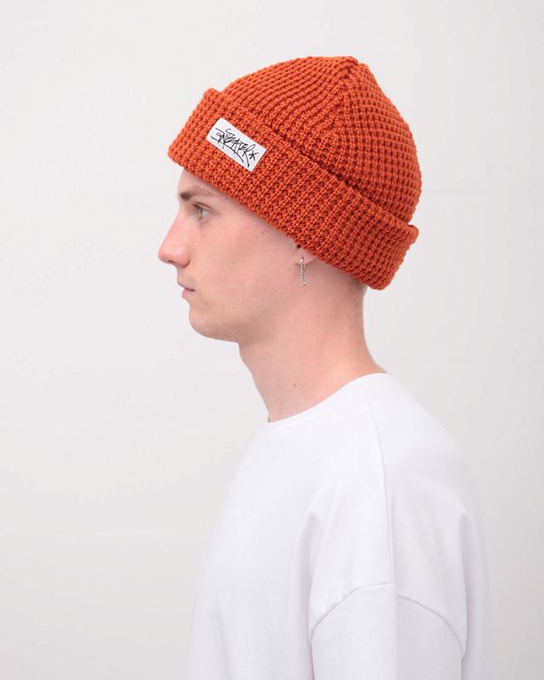 Шапка Waffle Terracot - фото 2