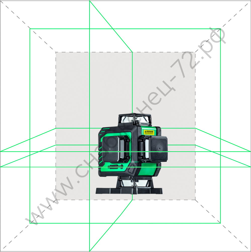 Лазерный уровень INSTRUMAX GREENLINER 4-360