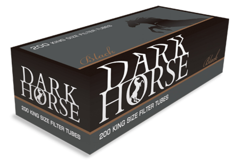 Гильзы для сигарет "Dark Horse" Black 200шт