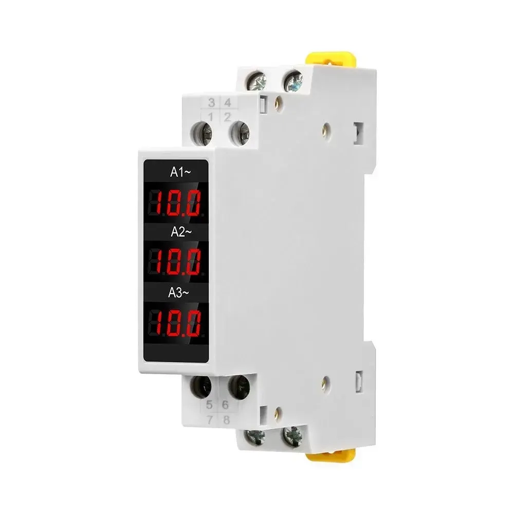 Цифровой трехфазный амперметр SDM010A