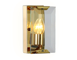 Настенный светильник TR5157 GD/CL золото/прозрачный E14/1 max 40W 210*130*100