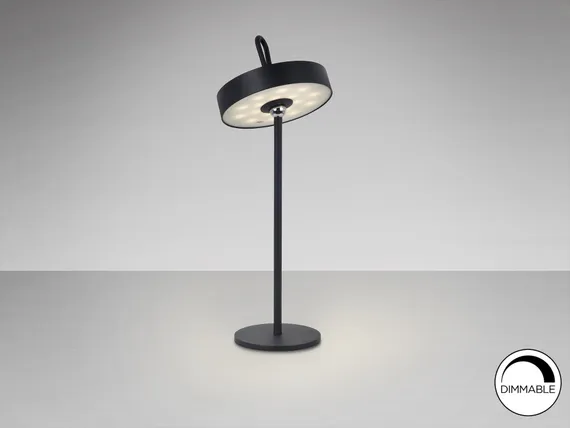 Настольная лампа Gong LED черная