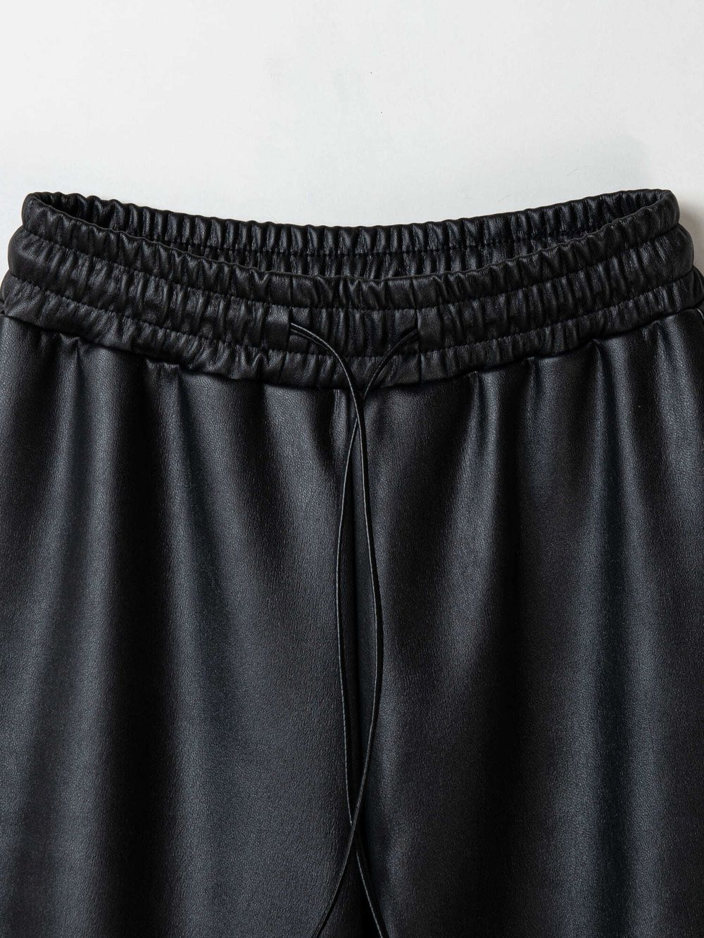 Брюки палаццо "Уголь" 7+