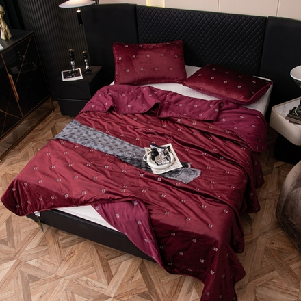 Велюровое покрывало Grande/Грандэ OVS004