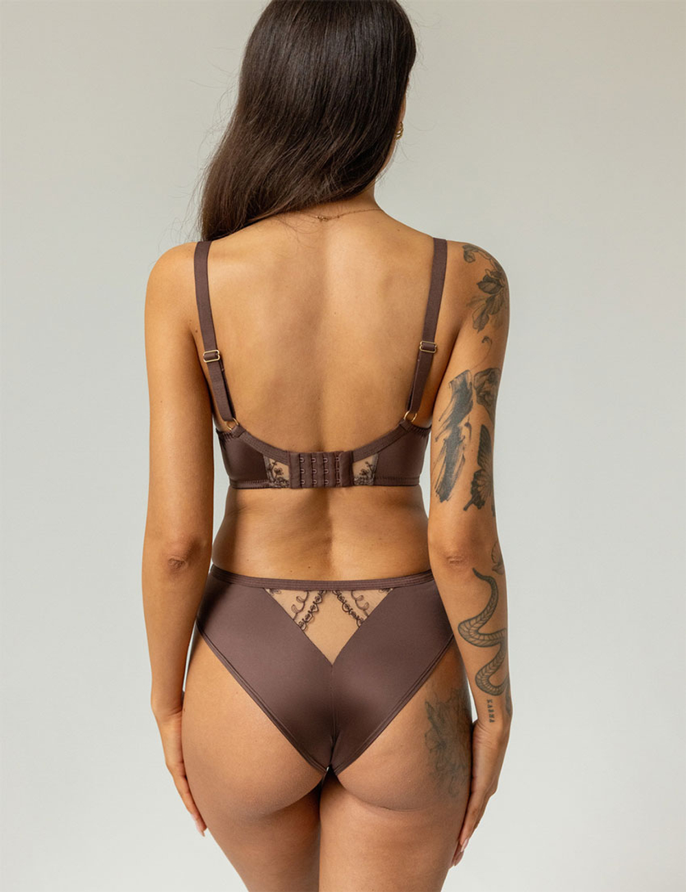 Трусы Kris Line Mocca бразилиана (мокка)