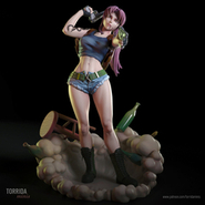 Фигурка Реви Пираты Чёрной лагуны Revy Black Lagoon Rebecca