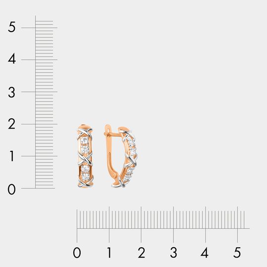 Серьги золотые