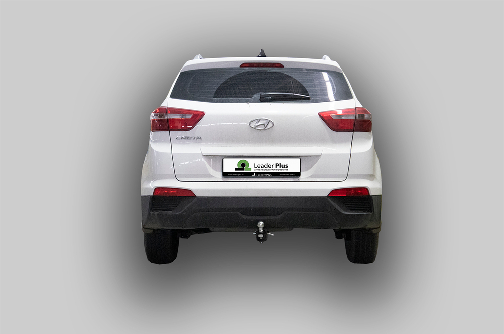 Фаркоп Лидер-Плюс для HYUNDAI CRETA 2016- ( ШАР ВСТАВКА 50*50 ) с электрикой (Smart) и сертифкатом в комплекте арт.(H227-E)
