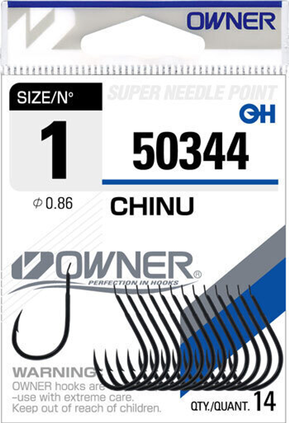 Крючок Owner 50344 №3/0