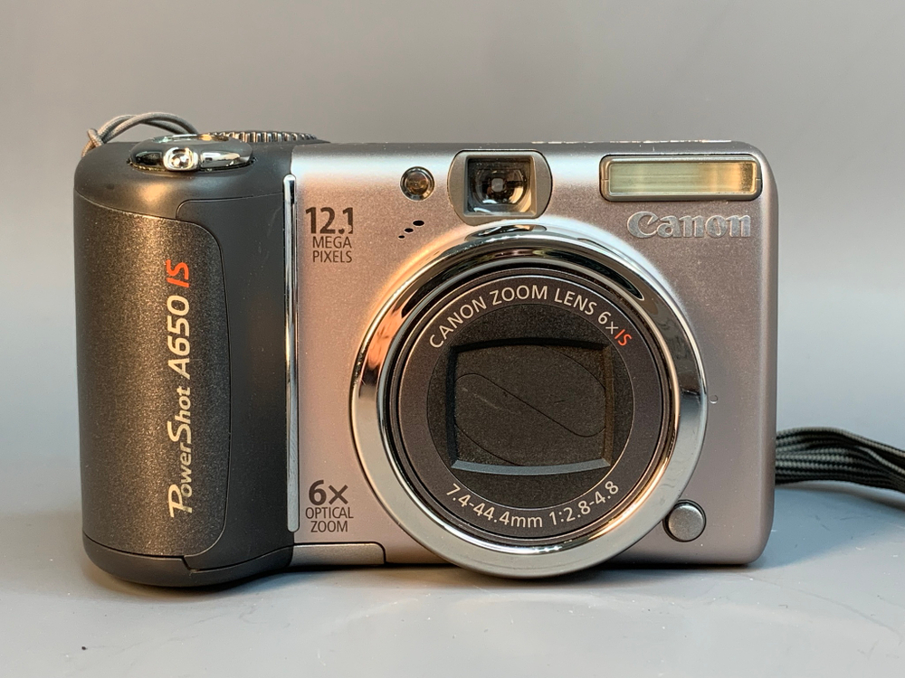 Canon PowerShot A650 IS не работает зум