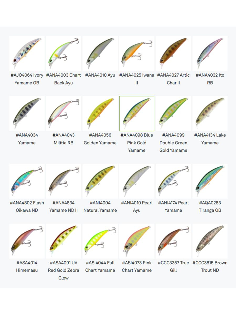 Воблер DUO Spearhead Ryuki 60 S, CCC3815 Brown Trout ND