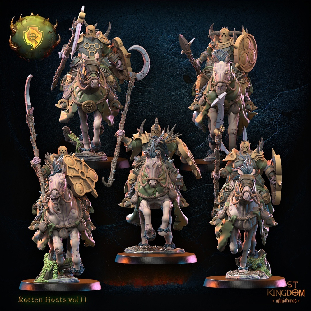 Nurgle Pox Mount Knights Group