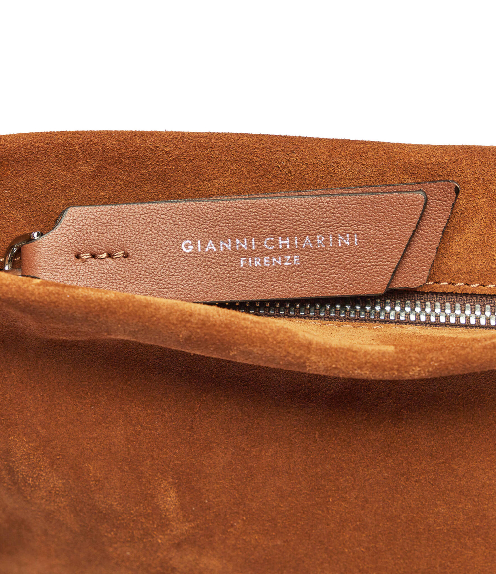 Кожаная сумка через плечо GIANNI CHIARINI - коричневый(BS 8265 CM-PL)